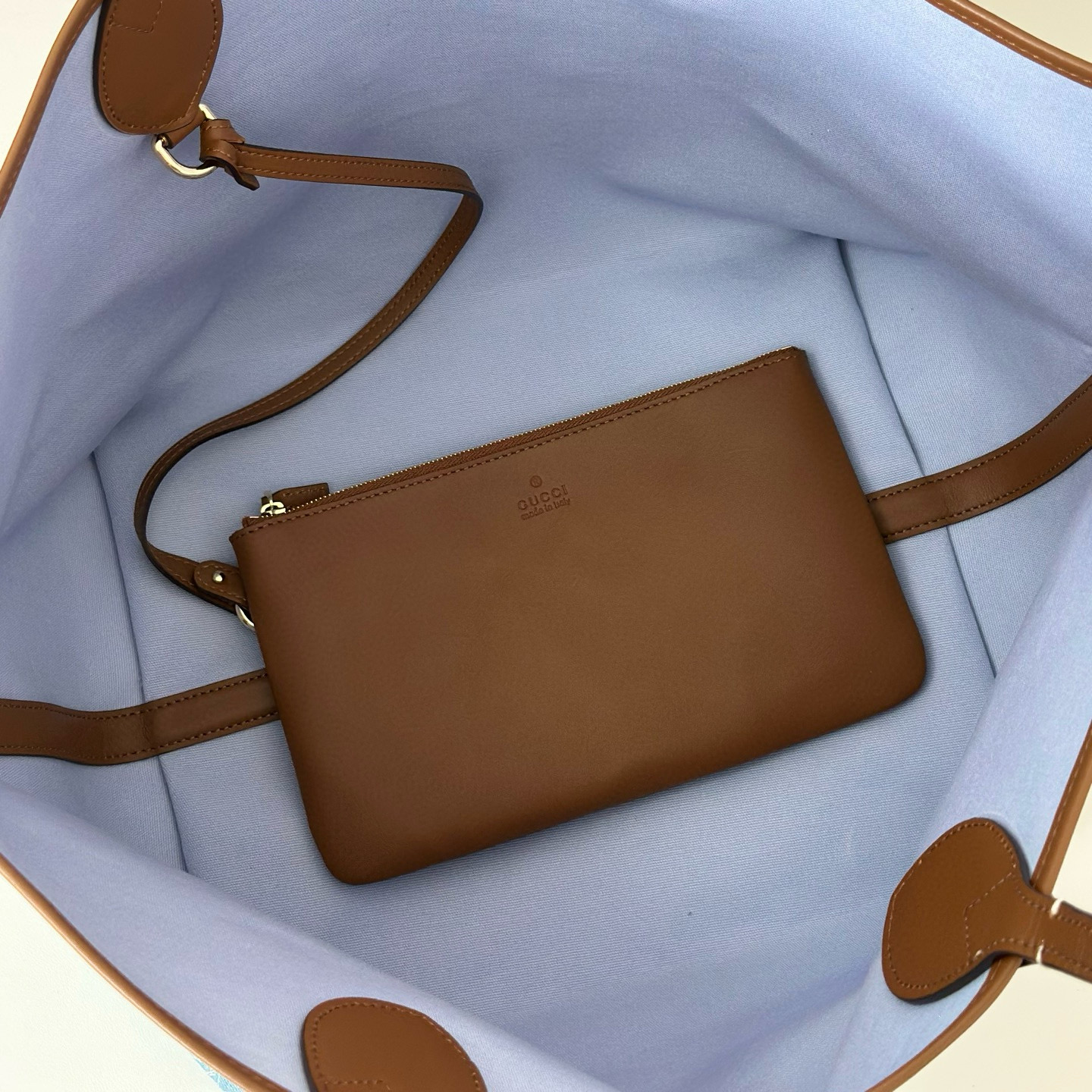 Gucci 구찌 Totissima 토티시마 GG 데님 라지 토트백 16