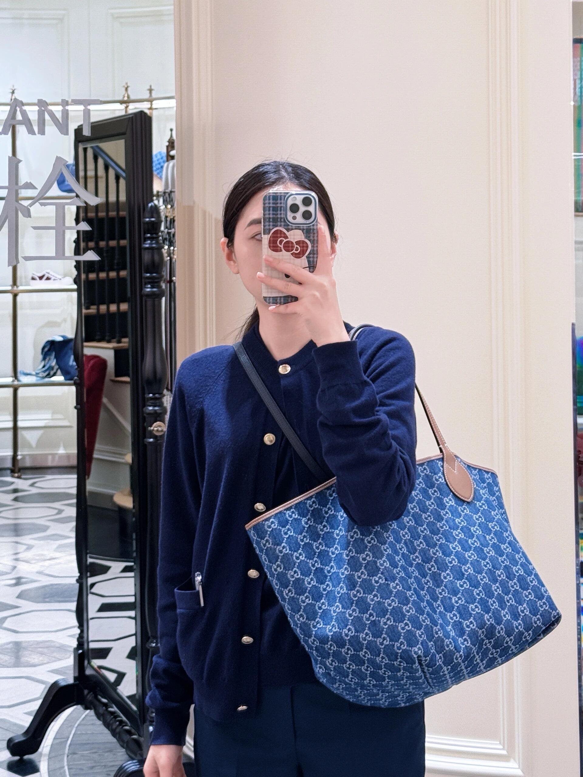 Gucci 구찌 Totissima 토티시마 중형 토트백 2