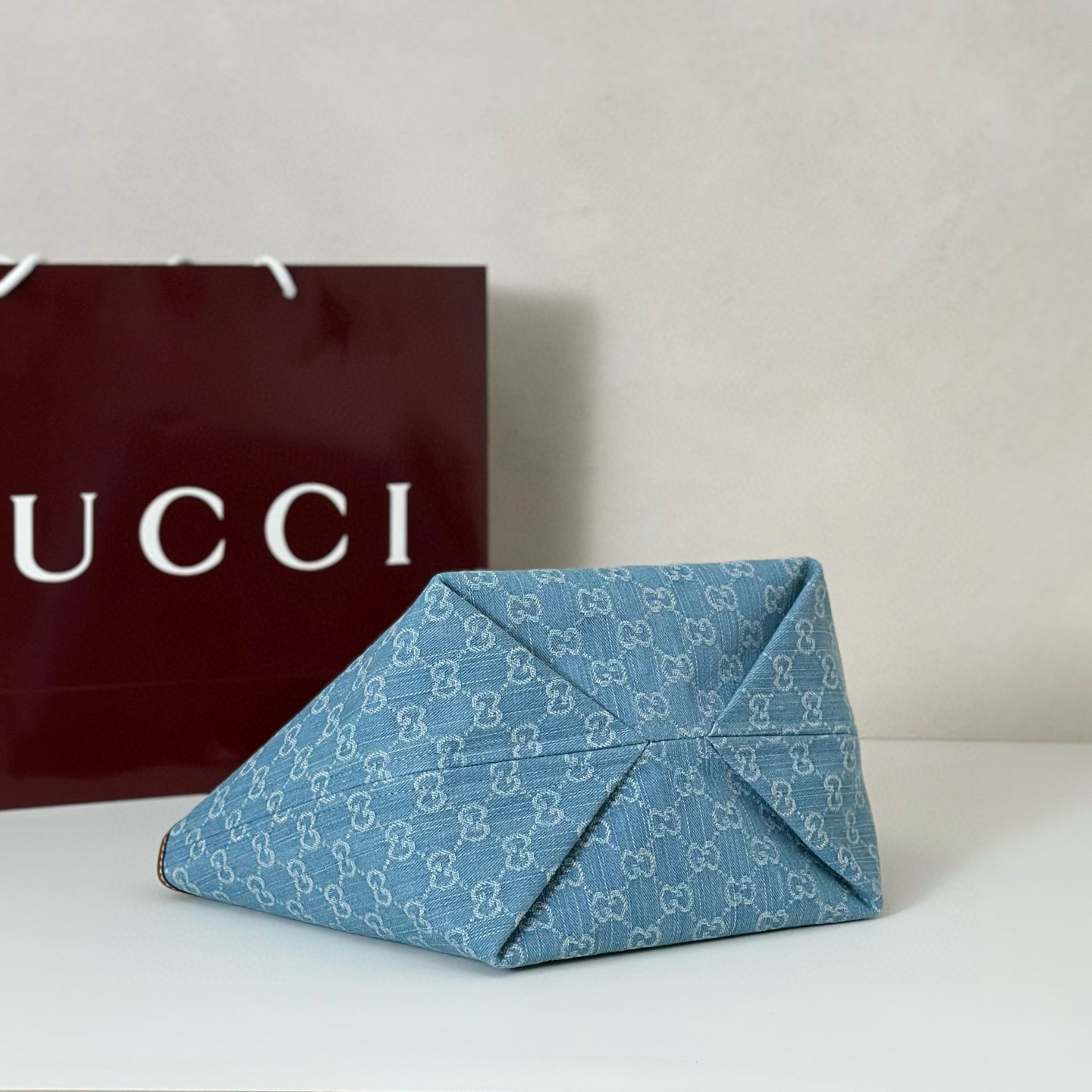 GUCCI 구찌 토티시마 GG 데님 스몰 토트백 4