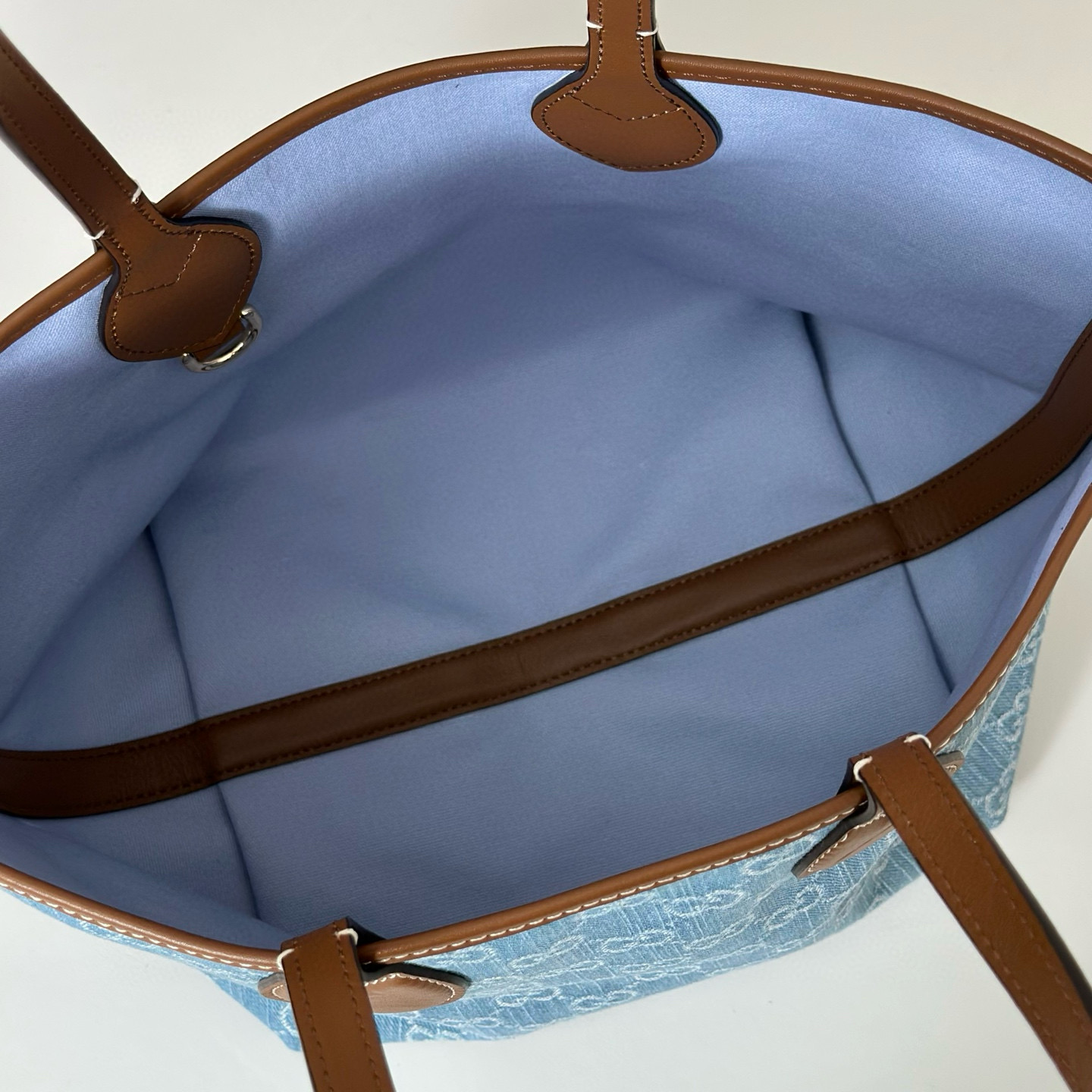 GUCCI 구찌 토티시마 GG 데님 스몰 토트백 6