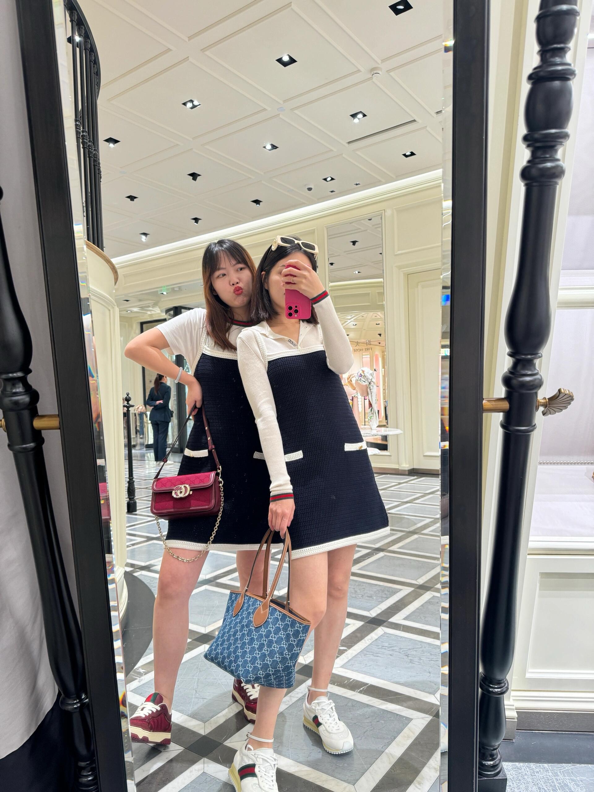 GUCCI 구찌 토티시마 GG 데님 스몰 토트백 11