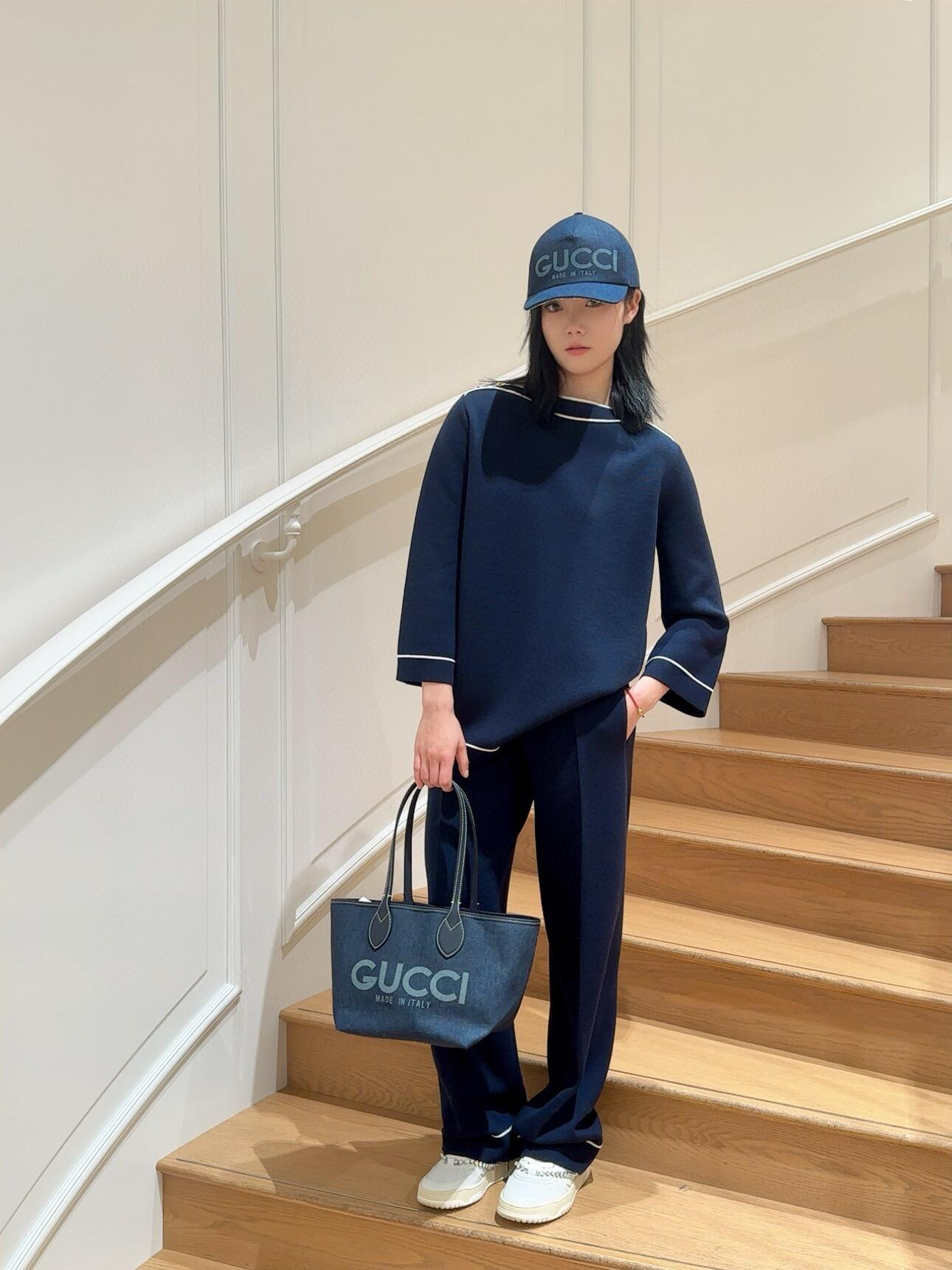 GUCCI 구찌 토티시마 GG 데님 스몰 토트백 2