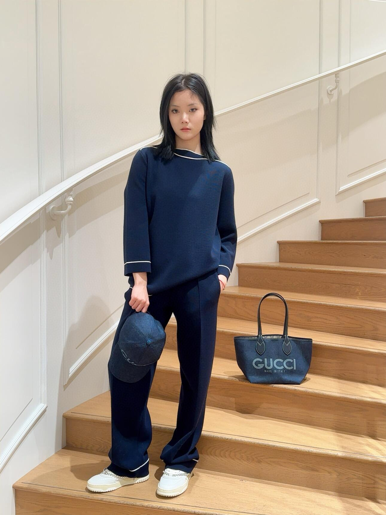 GUCCI 구찌 토티시마 GG 데님 스몰 토트백 4