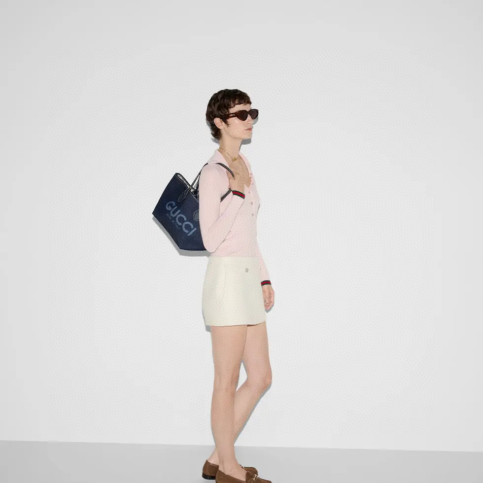 GUCCI 구찌 토티시마 GG 데님 스몰 토트백 15