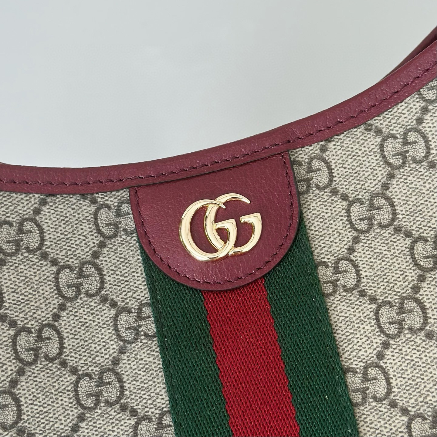 GUCCI 구찌 Ophidia 오피디아 GG 숄더백 와인레드 6