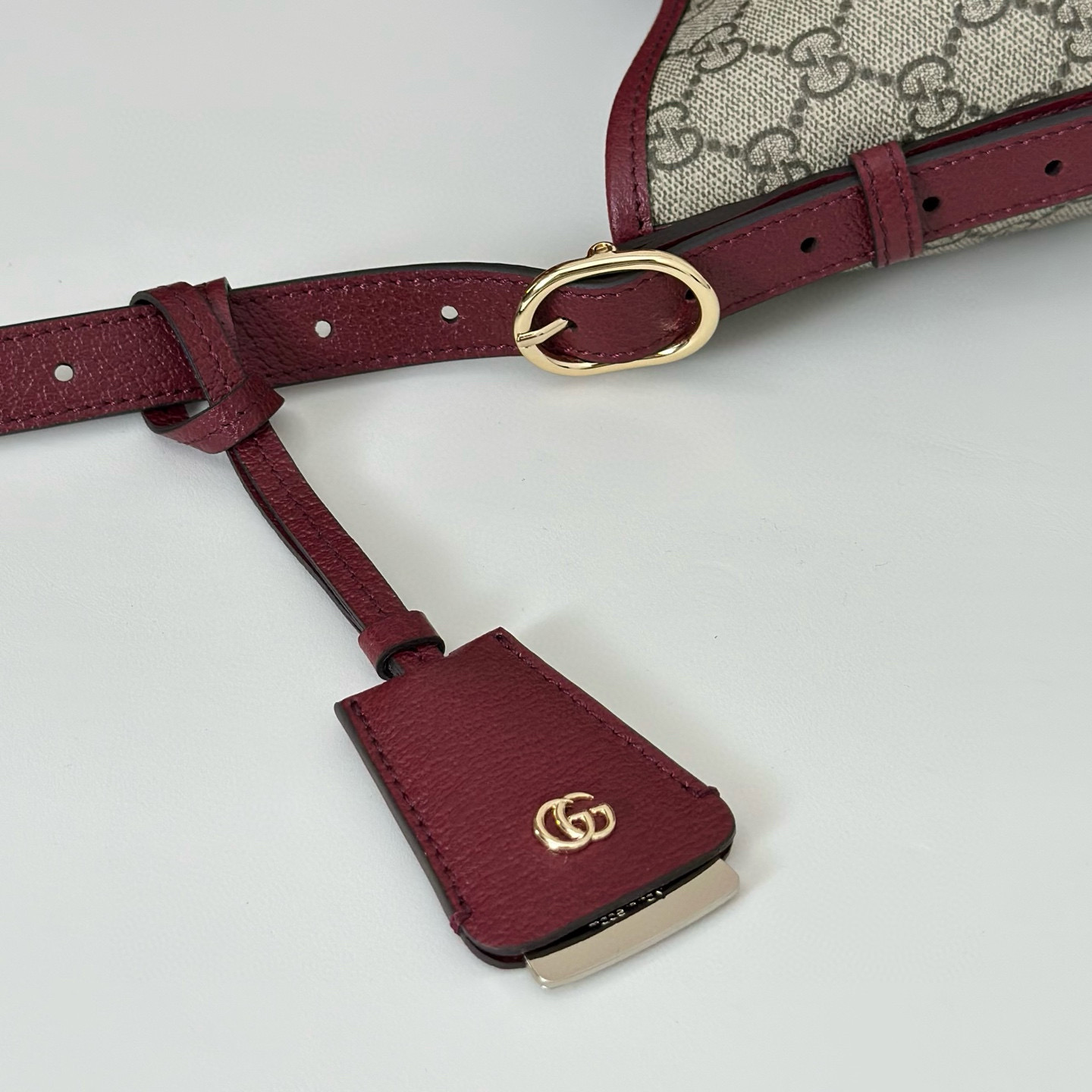 GUCCI 구찌 Ophidia 오피디아 GG 숄더백 와인레드 14