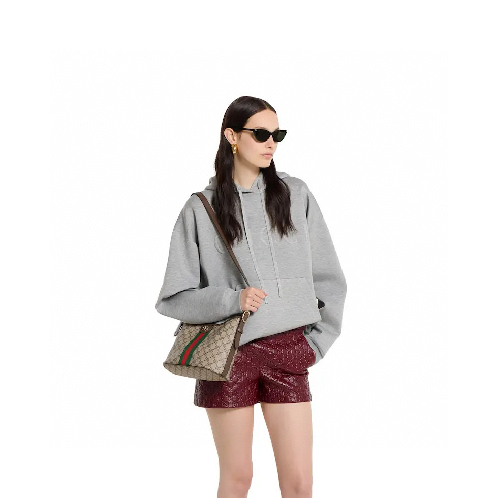 GUCCI 구찌 Ophidia 오피디아 GG 숄더백 와인레드 4