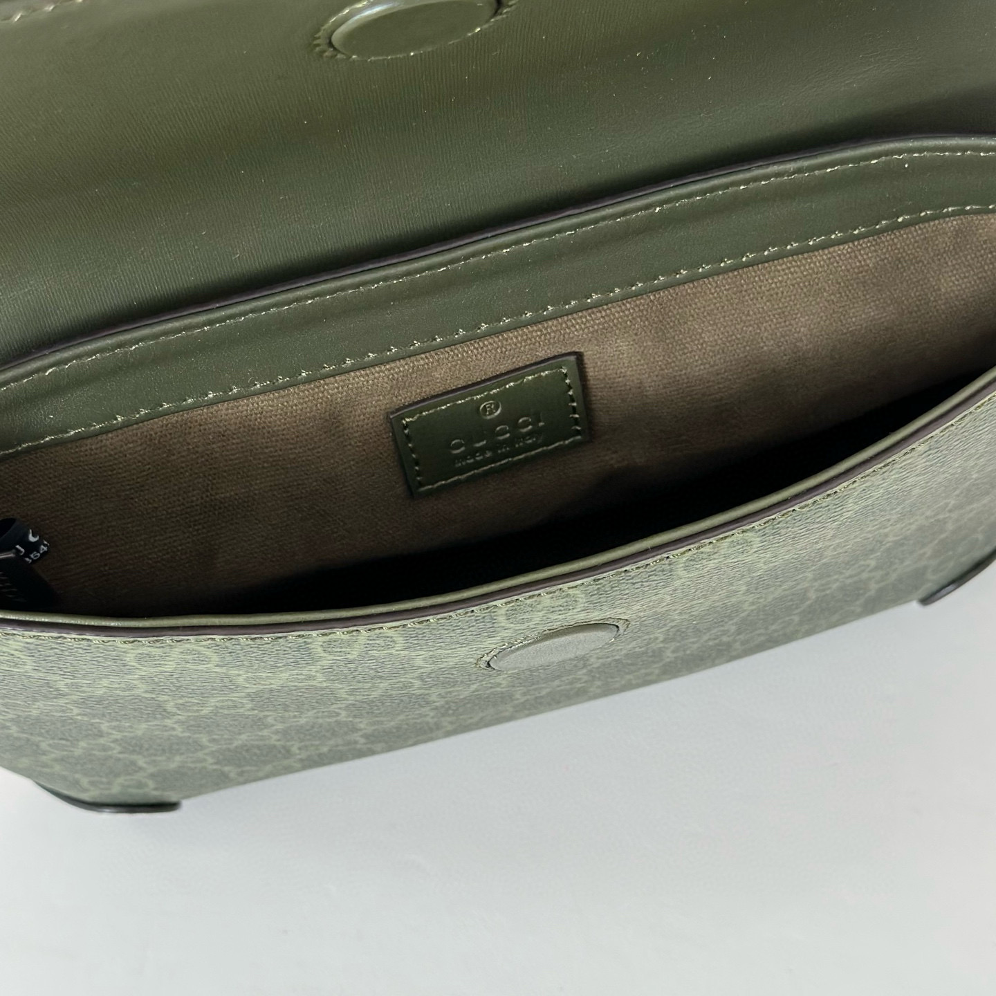 GUCCI 구찌 GG 슈프림 블랙 GG 허리백 8