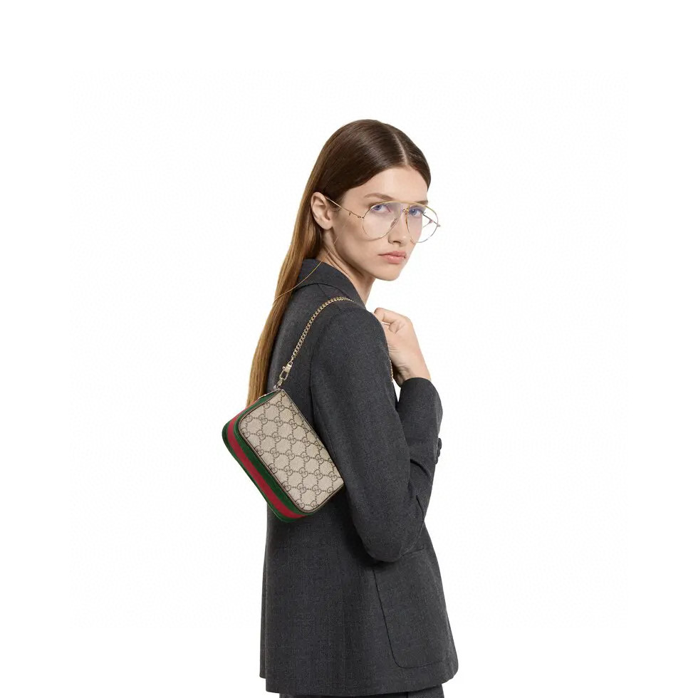 GUCCI 구찌 Ophidia 오피디아 GG 미니 체인 크로스백 3