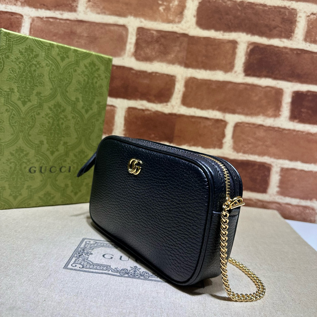 Gucci 구찌 GG 마몬트 블랙 체인 크로스백 2