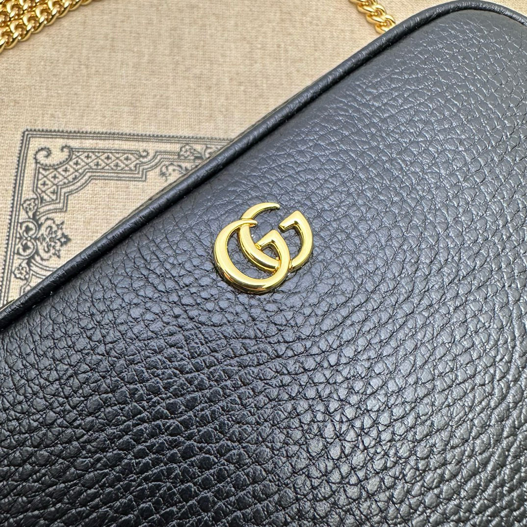 Gucci 구찌 GG 마몬트 블랙 체인 크로스백 5