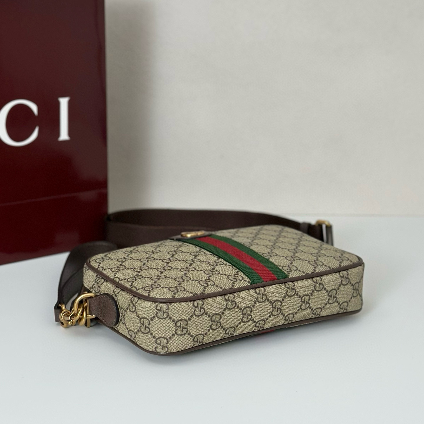 Gucci 구찌 Ophidia 시리즈 소형 남성 크로스백 8