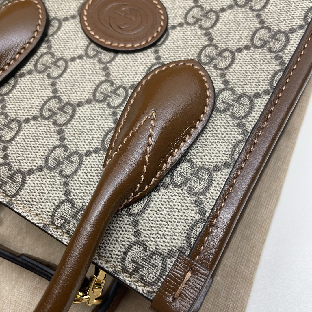 GUCCI 구찌 GG 캔버스 미니 토트백 15