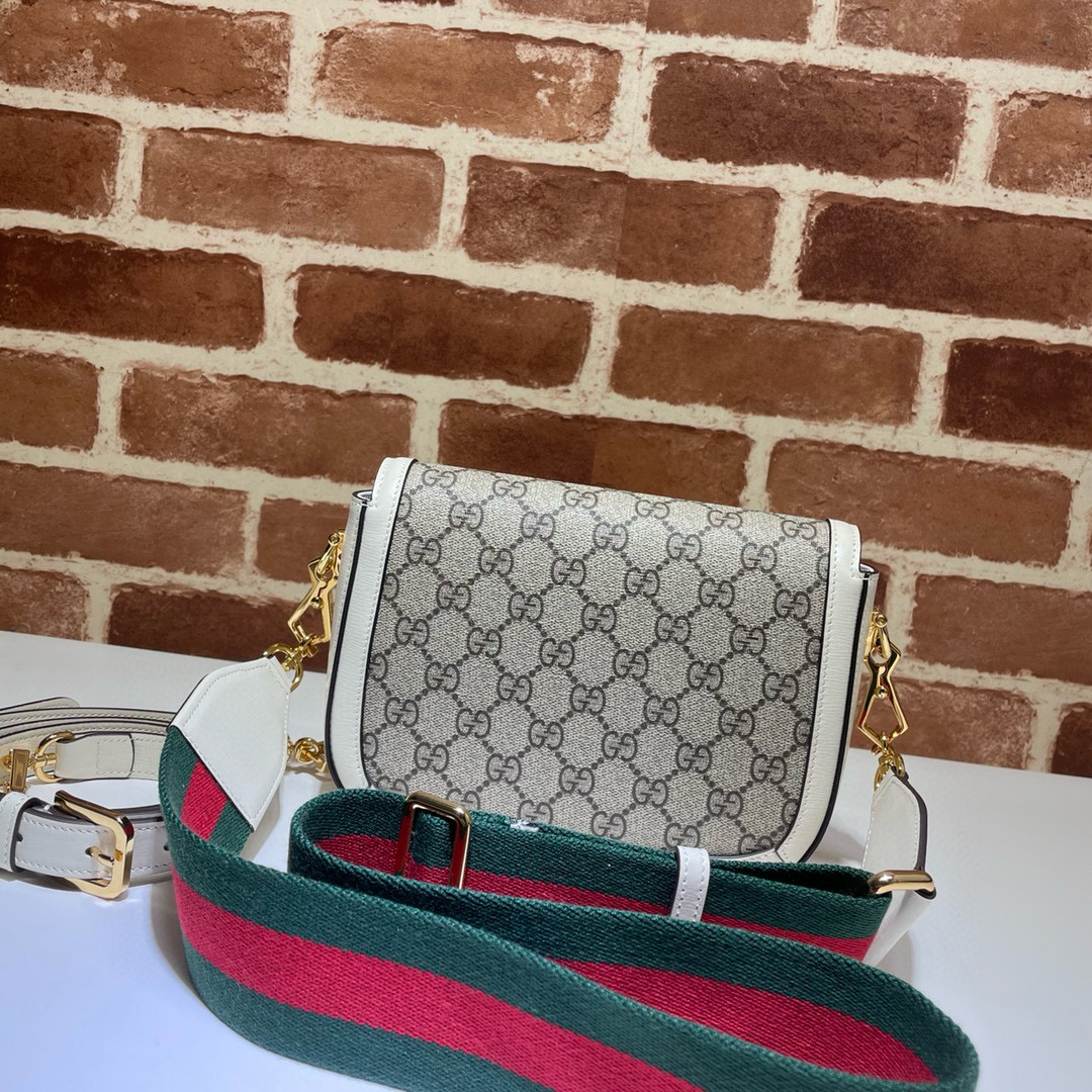 Gucci 구찌 Horsebit mini 마틀라세 GG 캔버스 숄더백 3