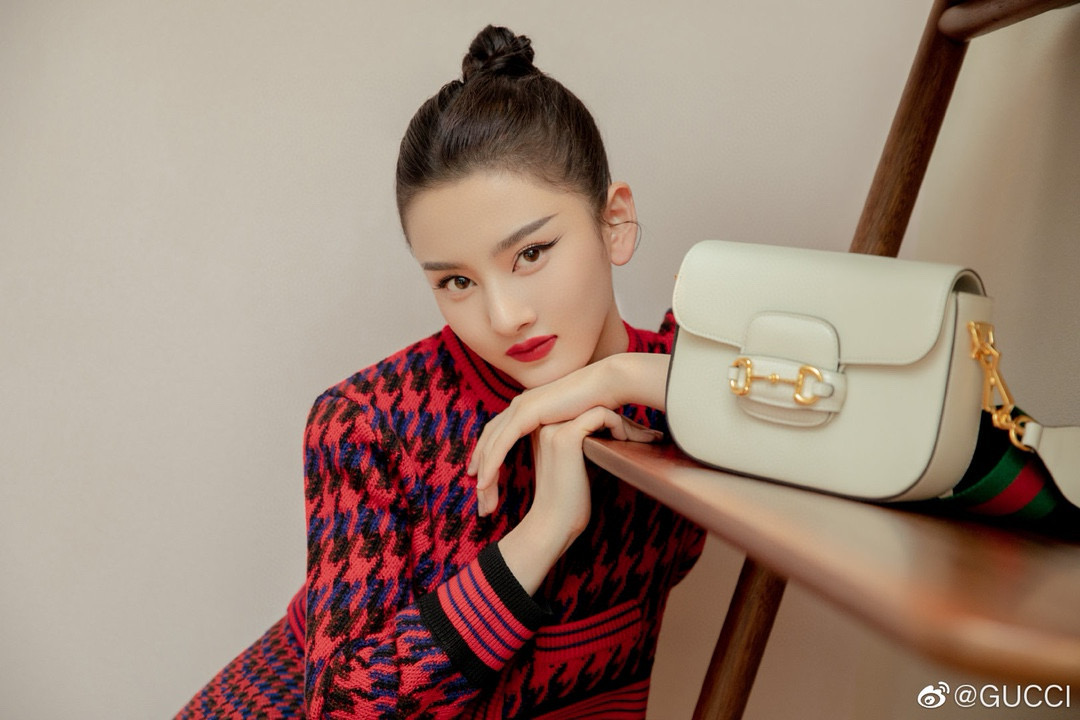 Gucci 구찌 Horsebit mini 마틀라세 GG 캔버스 숄더백 1