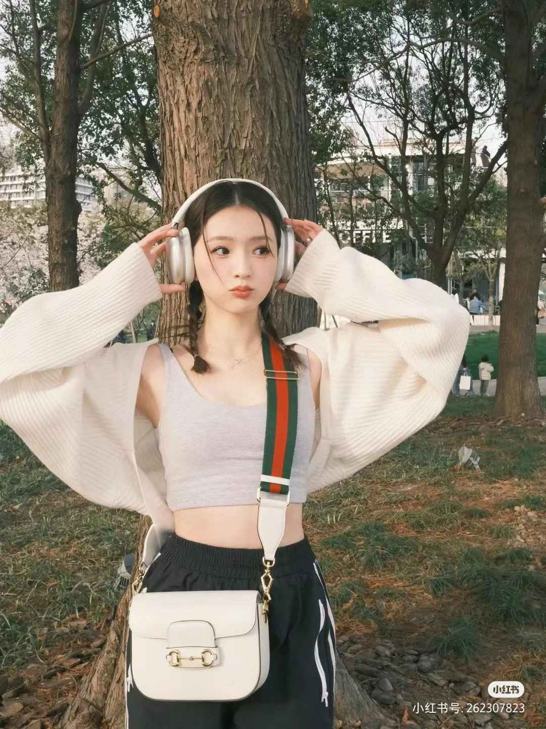 Gucci 구찌 Horsebit mini 마틀라세 GG 캔버스 숄더백 9