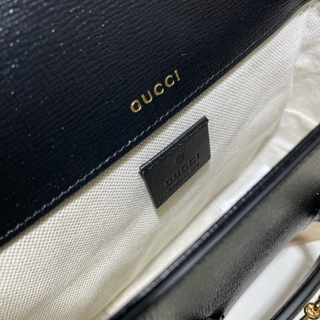 Gucci 구찌 Horsebit mini 마틀라세 GG 캔버스 숄더백 10