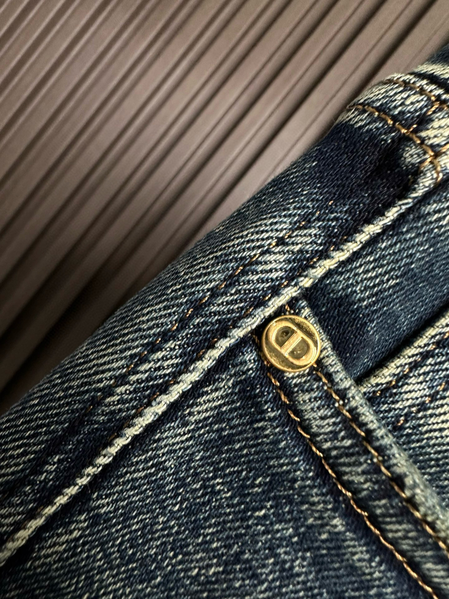 Christian Dior 남성 워싱 데님 진 7