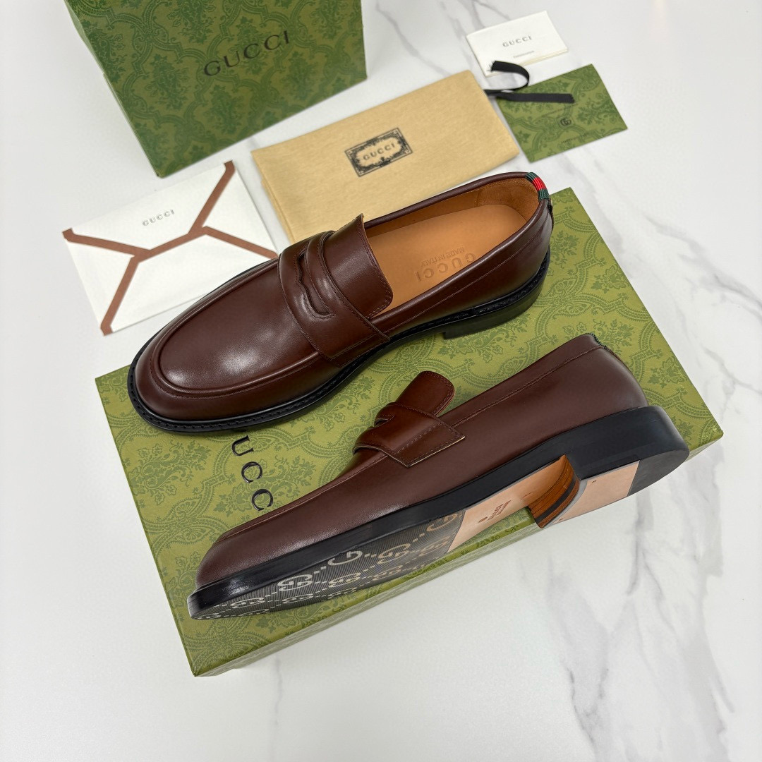 Gucci 구찌 남성 브라운 로퍼 2