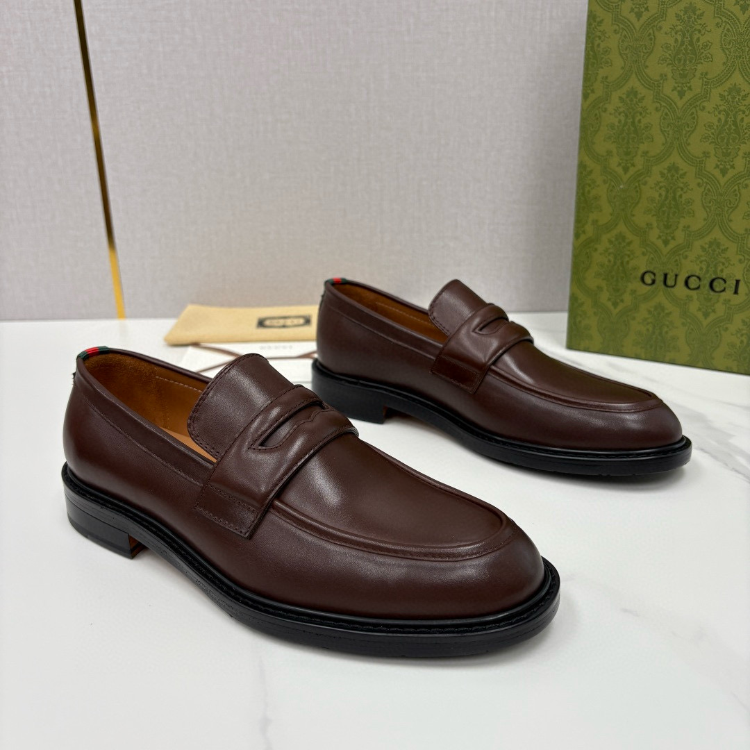 Gucci 구찌 남성 브라운 로퍼 3