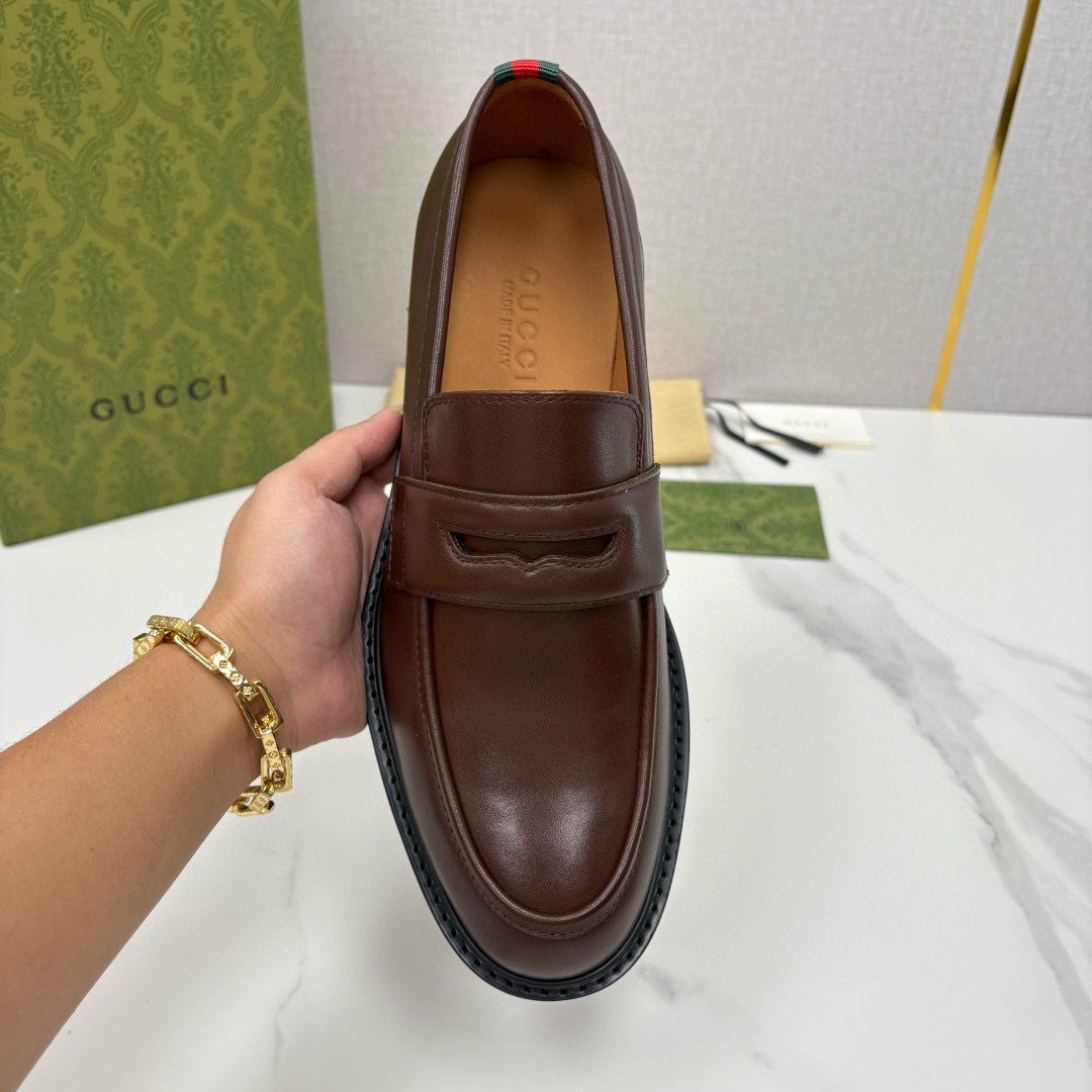Gucci 구찌 남성 브라운 로퍼 6