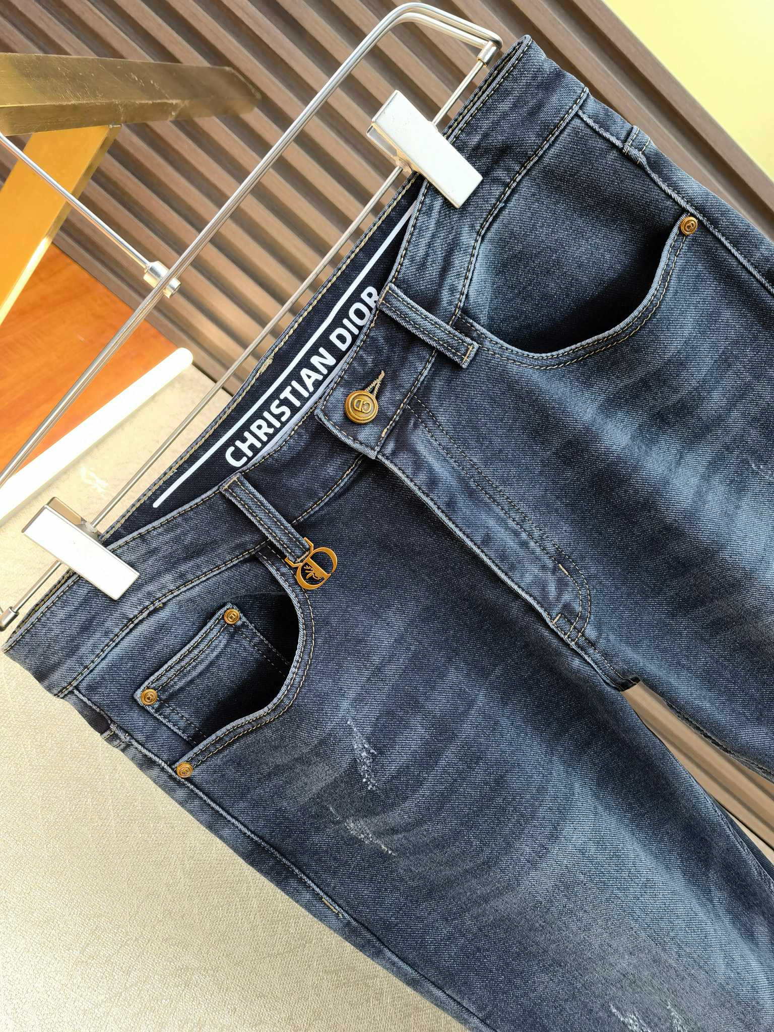 Christian Dior 남성 데님 진 4