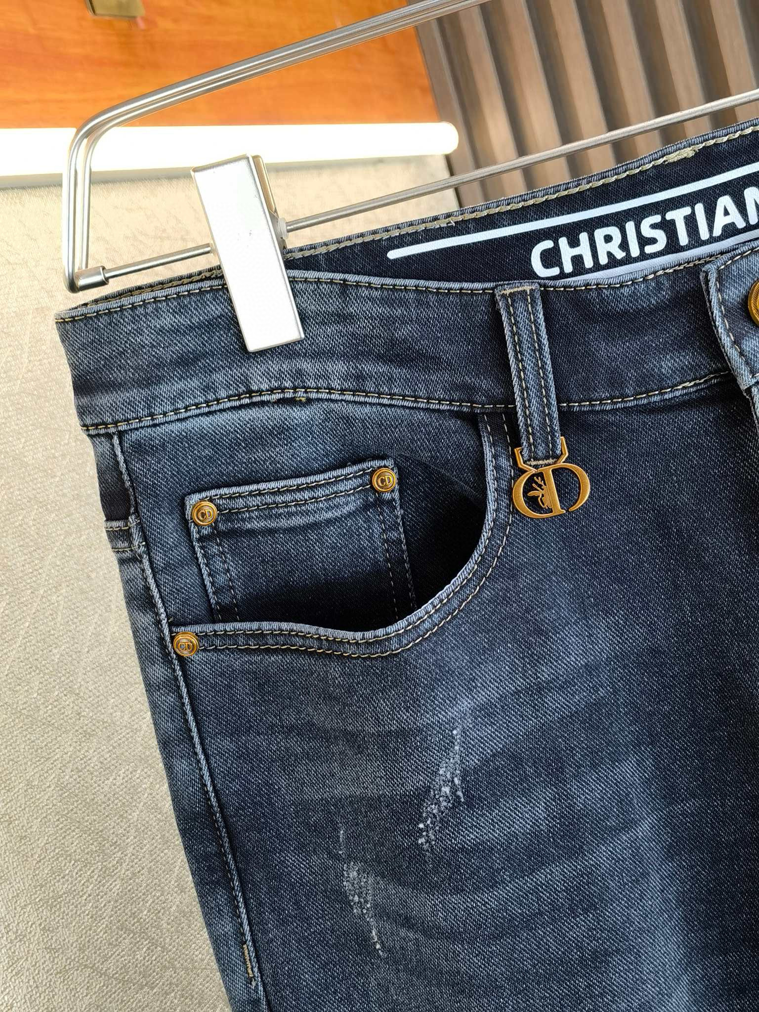 Christian Dior 남성 데님 진 6