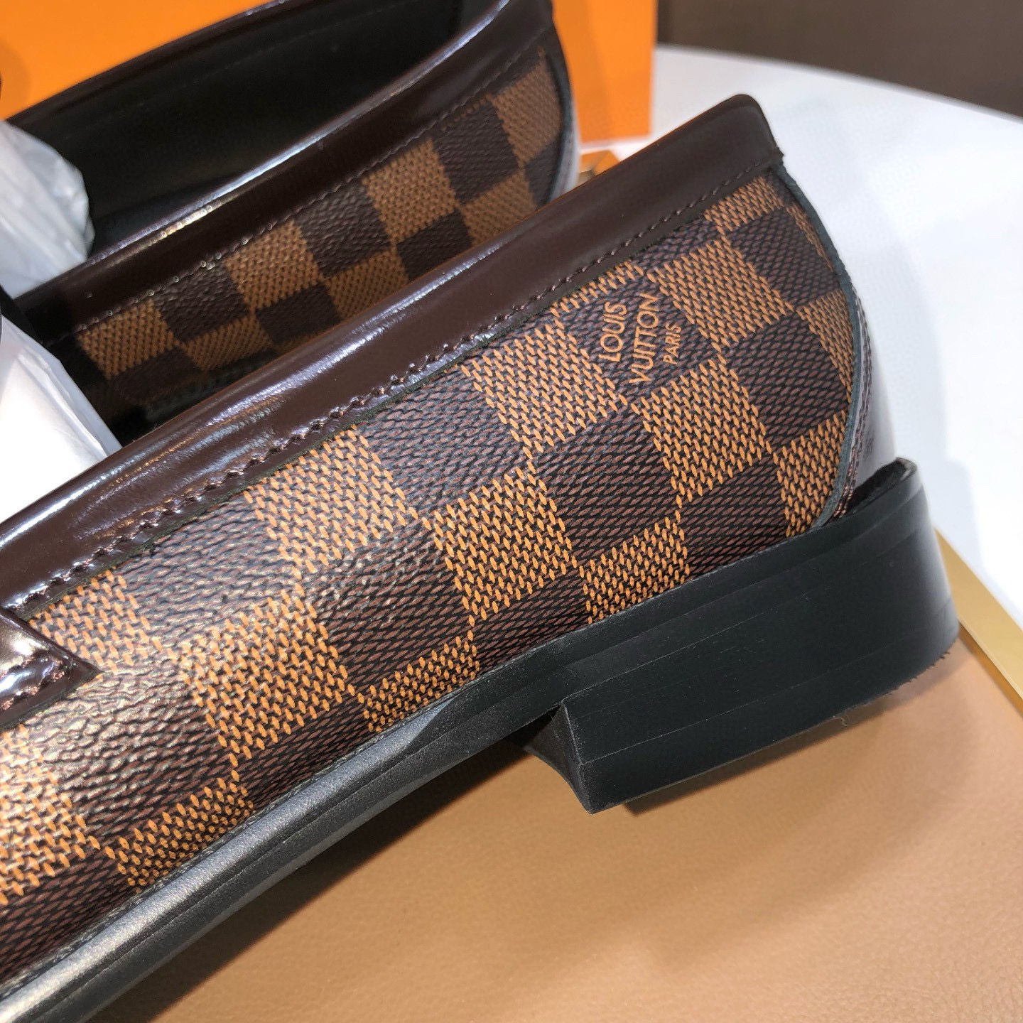 LOUIS VUITTON 루이비통 남성 소가죽 페니 로퍼 8