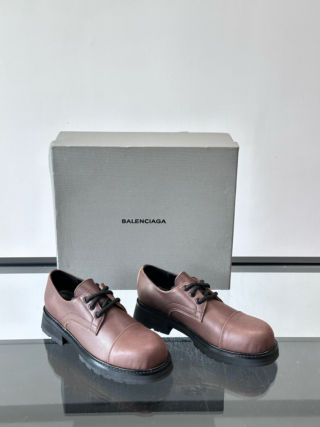 Balenciaga 발렌시아가 진피 커플 더비슈즈 5