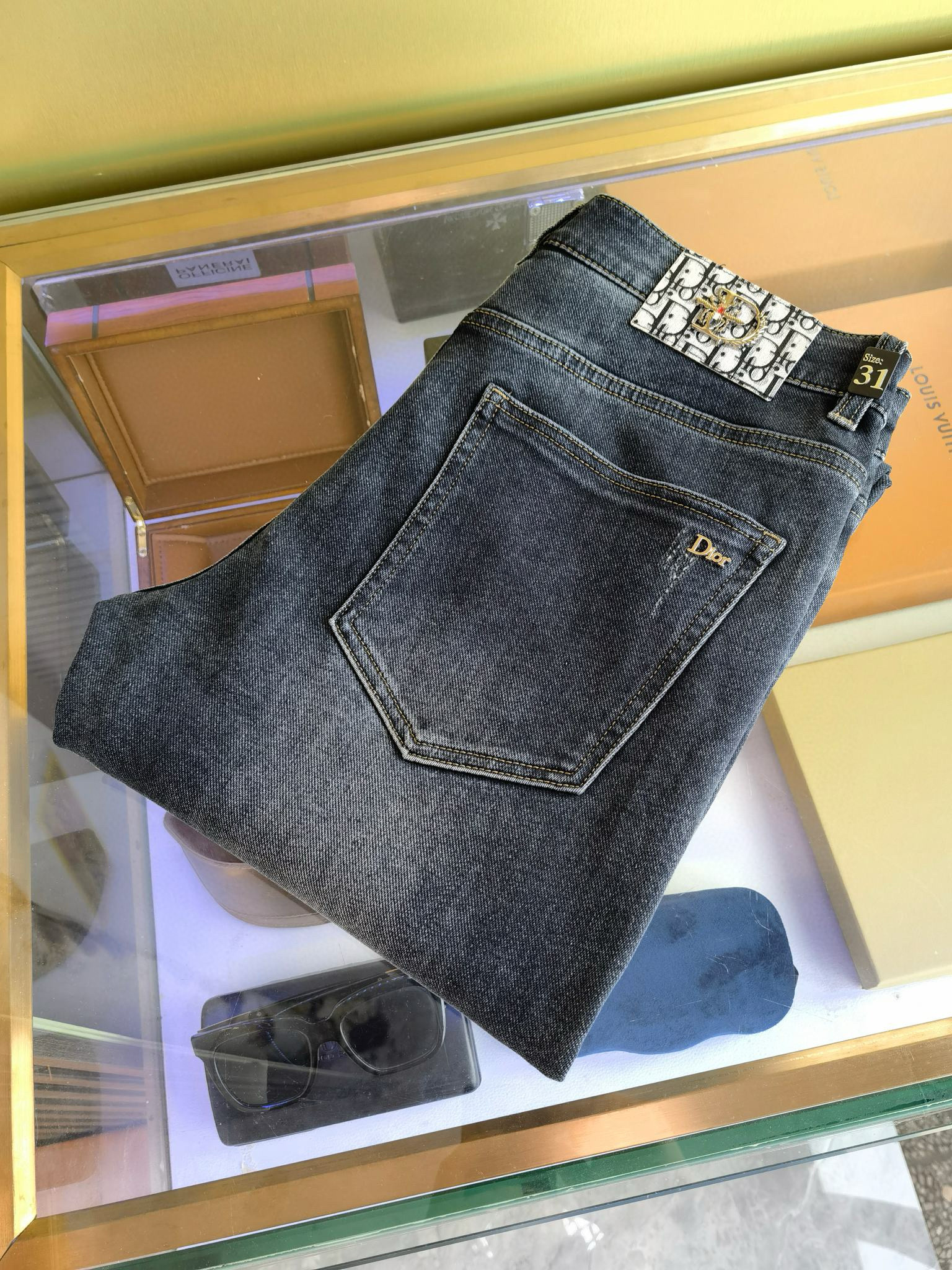 Christian Dior 남성 데님 진 1