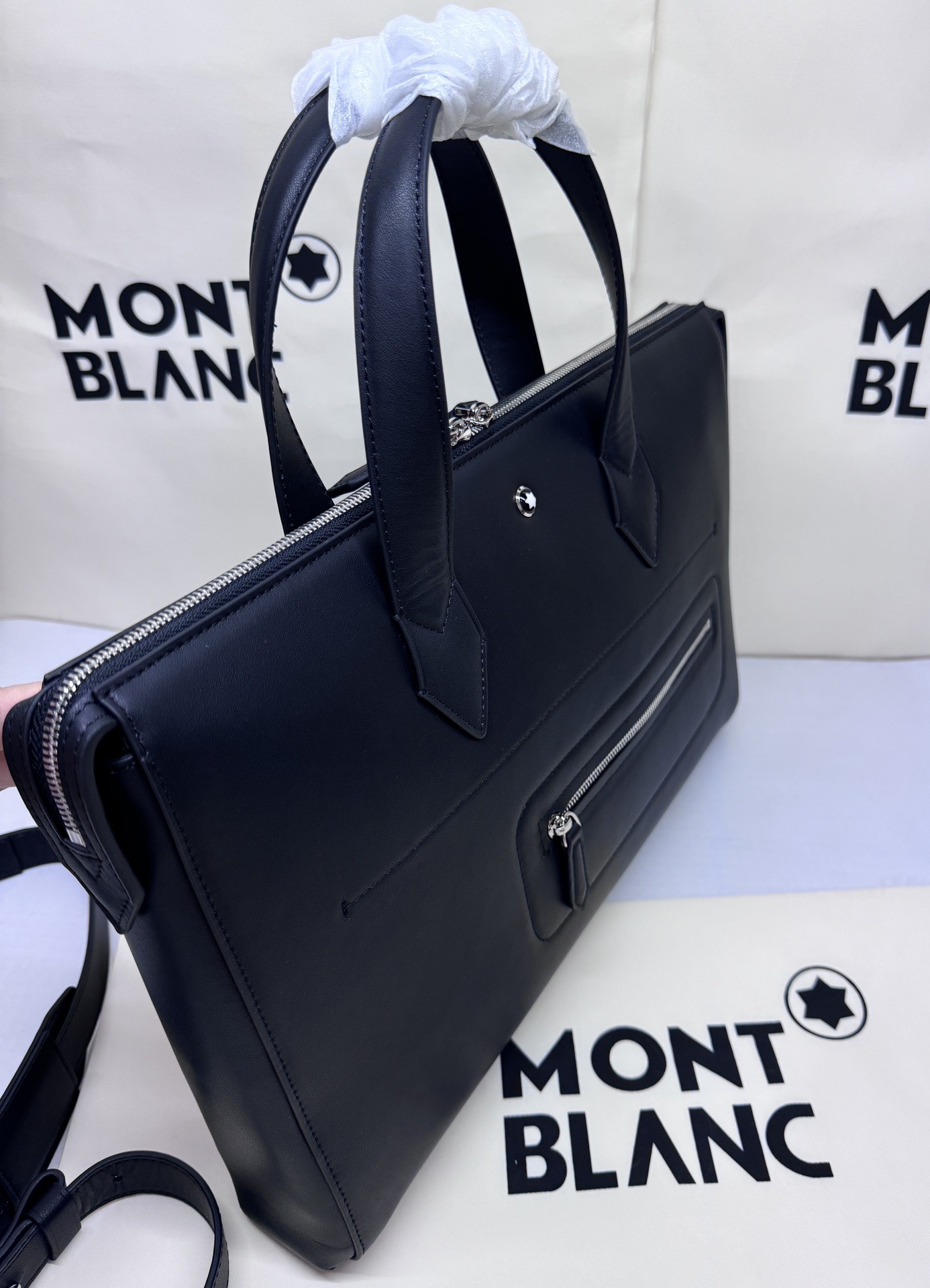 MONTBLANC 몽블랑 서류가방 MB130043 37cm 12