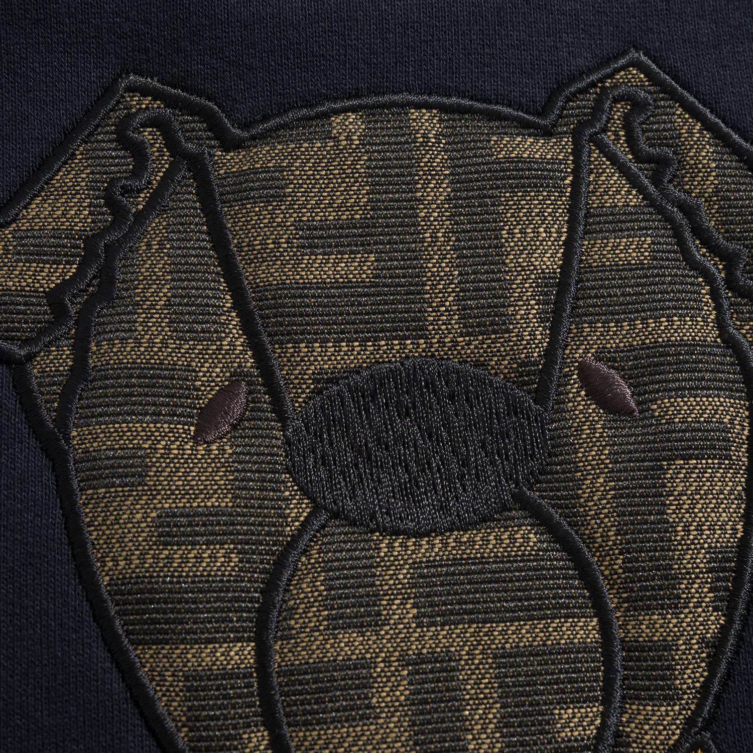 FENDI 펜디 FW2025 후드 패치워크 스웨트셔츠 11