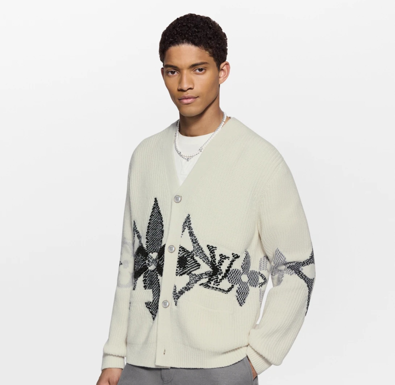 LOUIS VUITTON 루이비통 FW2023 모노그램 울 카디건 2