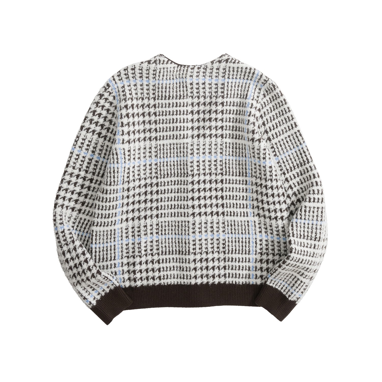 LOUIS VUITTON 루이비통 FW2023 체크 패턴 램스울 카디건 4