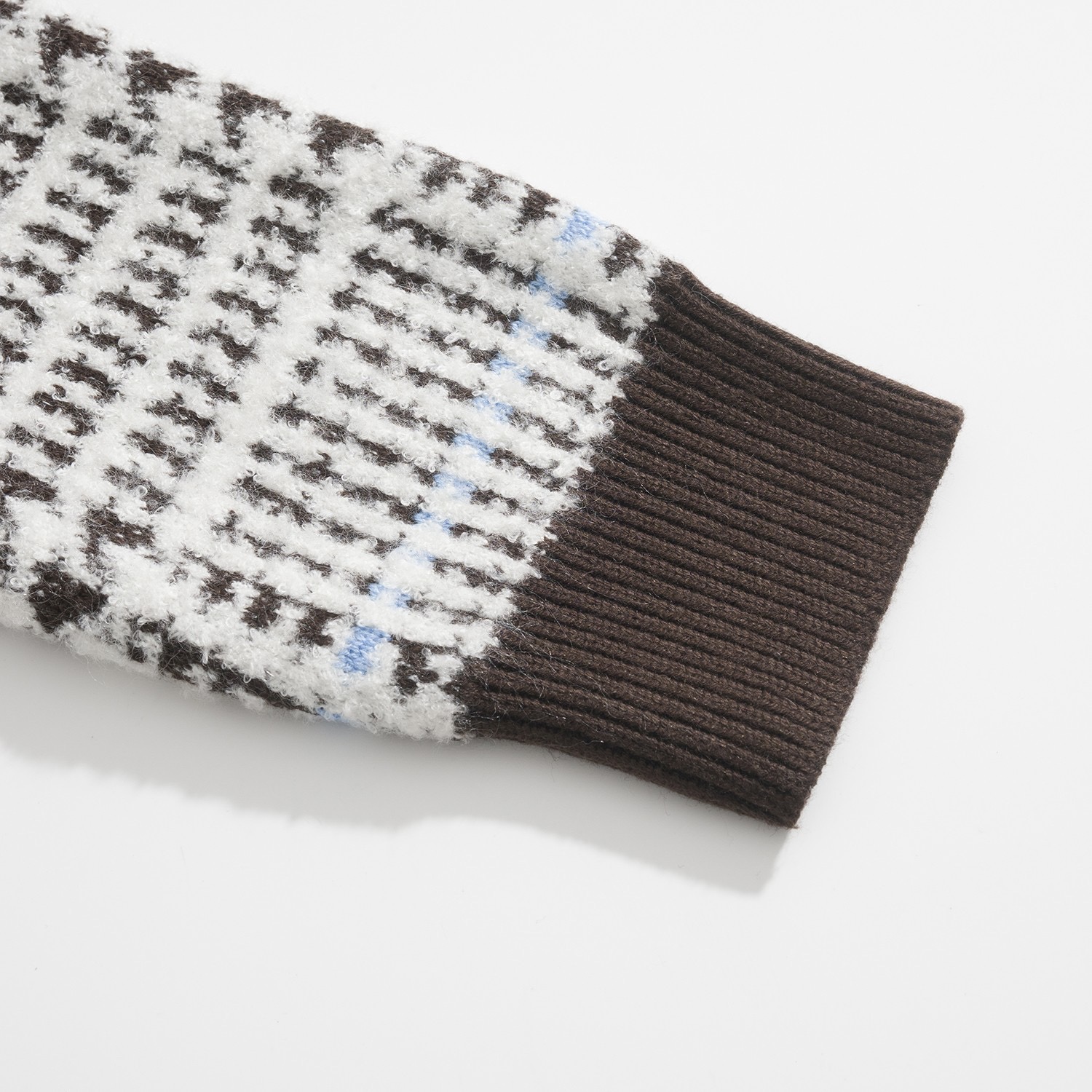 LOUIS VUITTON 루이비통 FW2023 체크 패턴 램스울 카디건 12