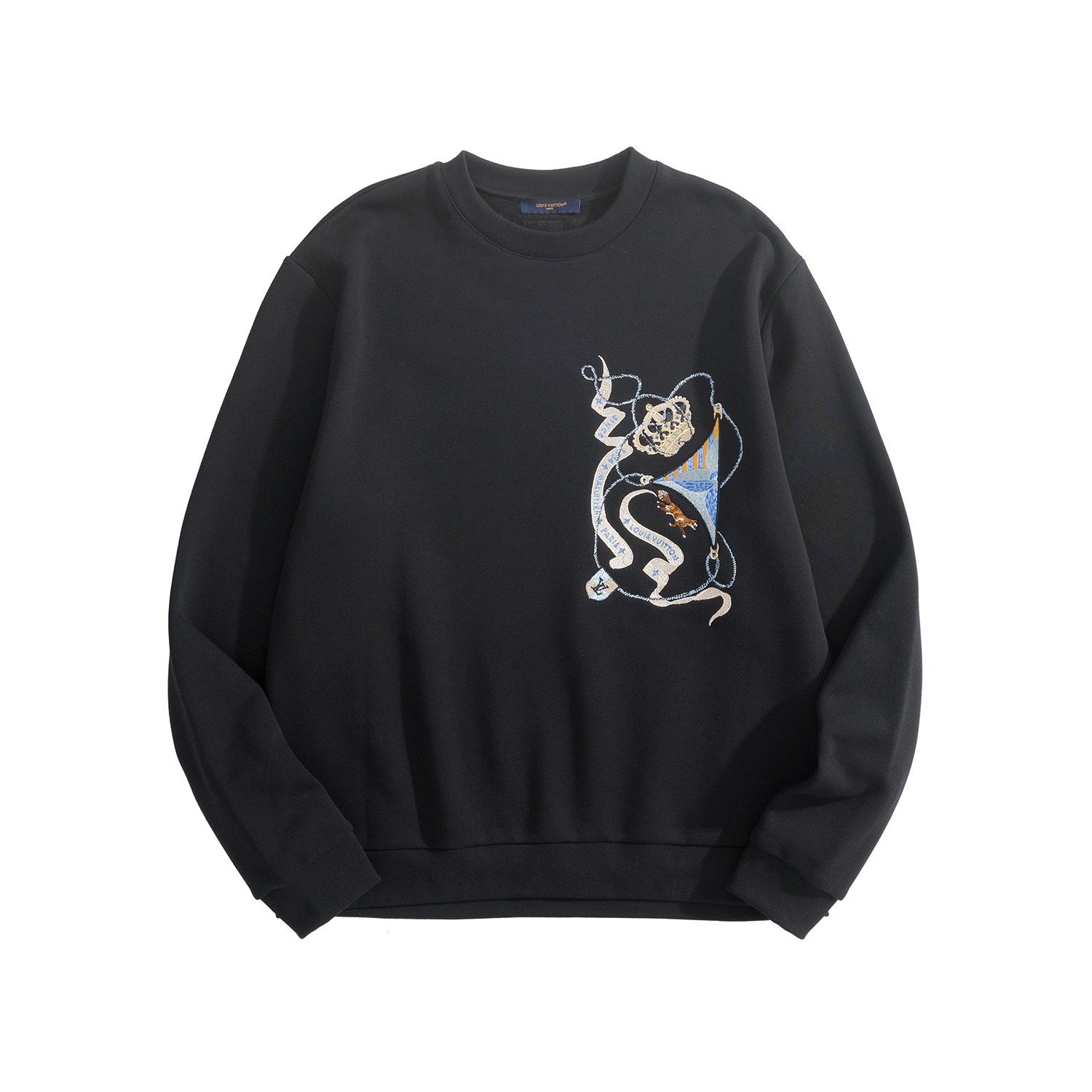 LOUIS VUITTON 루이비통 FW2024 자수 라운드 스웨트셔츠 5