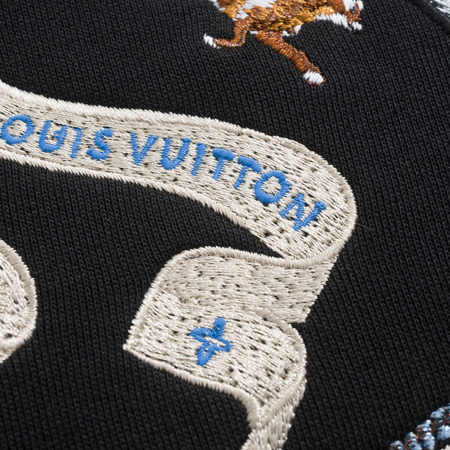 LOUIS VUITTON 루이비통 FW2024 자수 라운드 스웨트셔츠 7