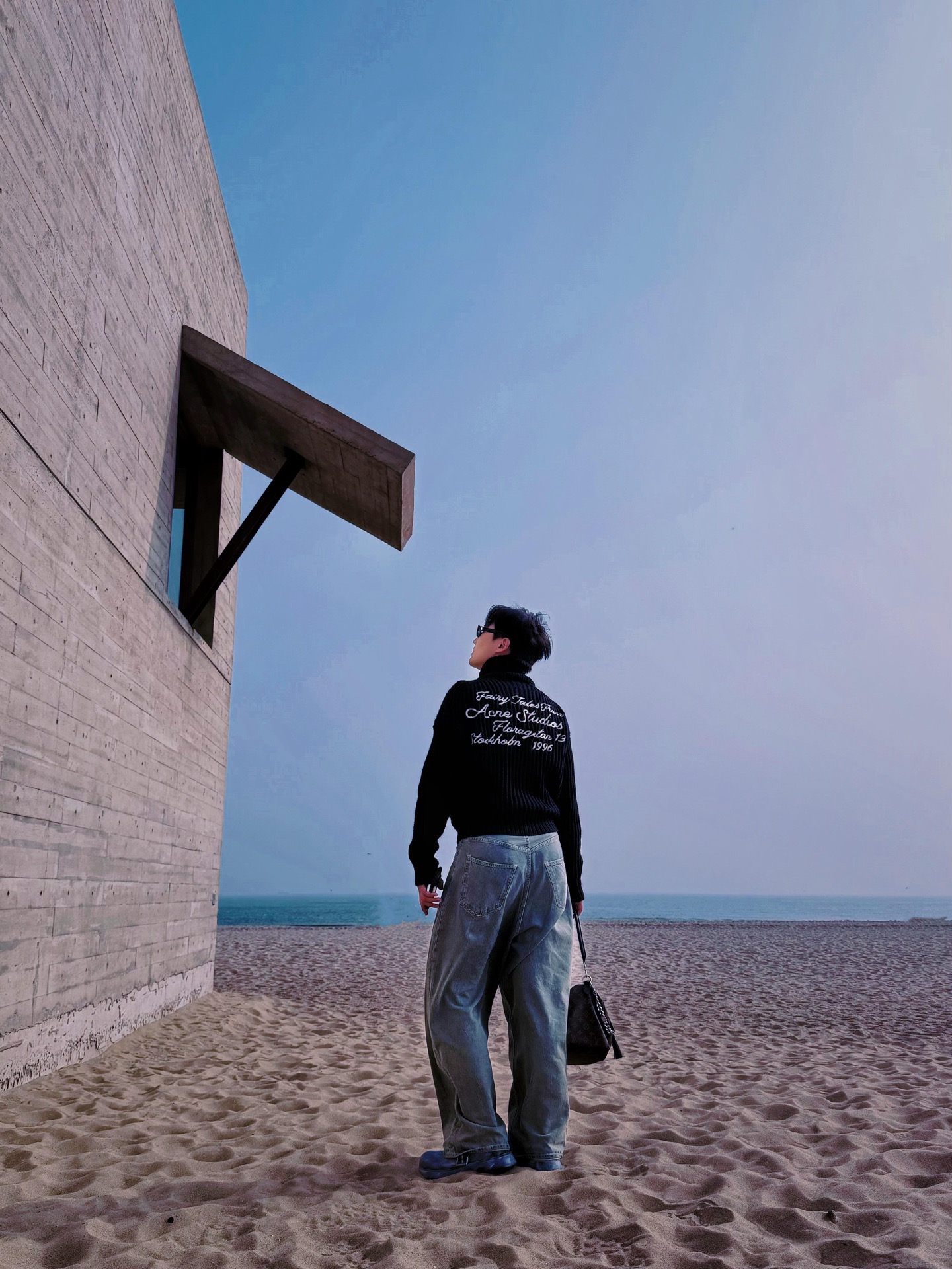 Acne Studios 스튜디오 FW2024 자수 디테일 니트 재킷 8