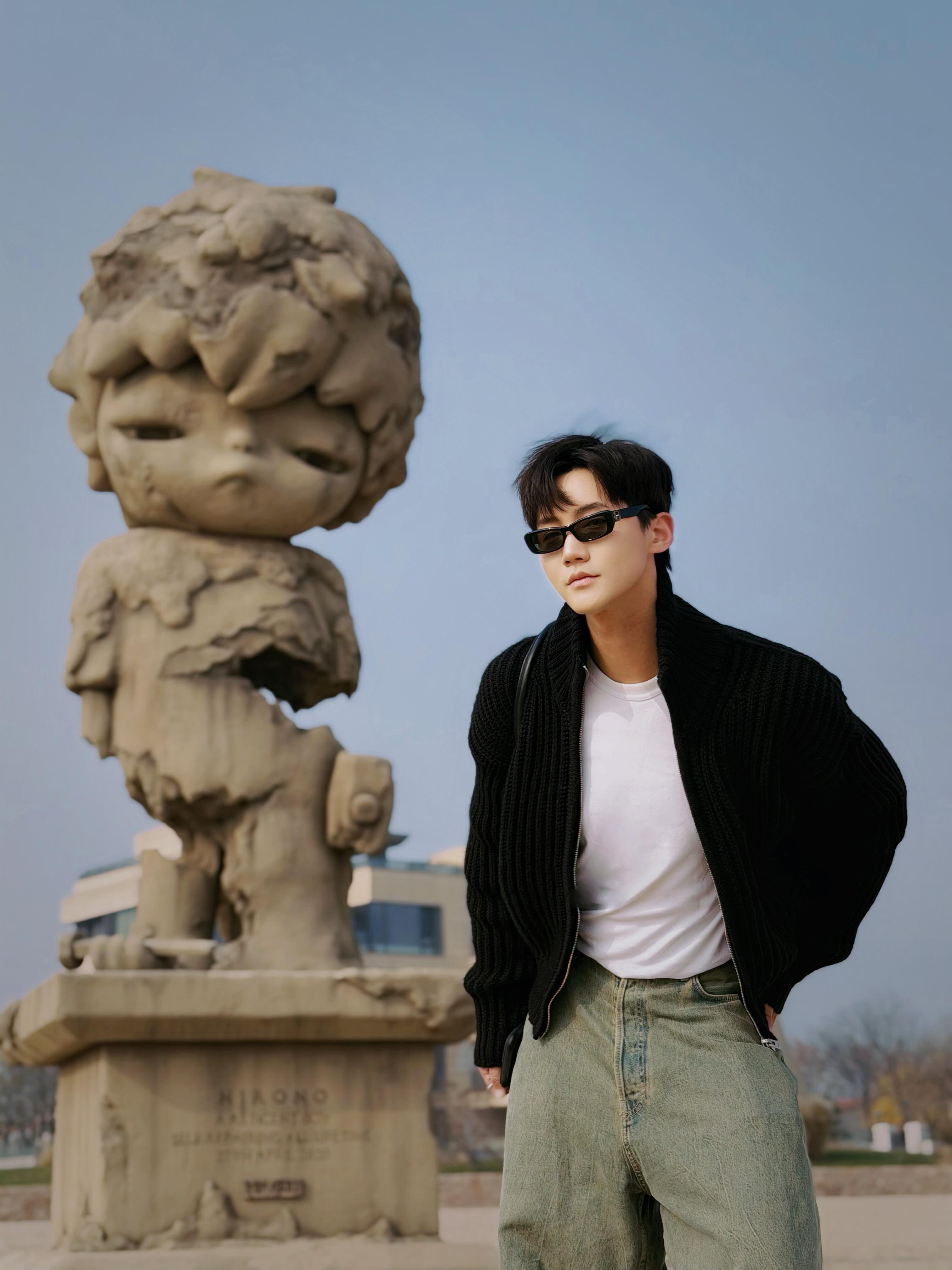 Acne Studios 스튜디오 FW2024 자수 디테일 니트 재킷 9