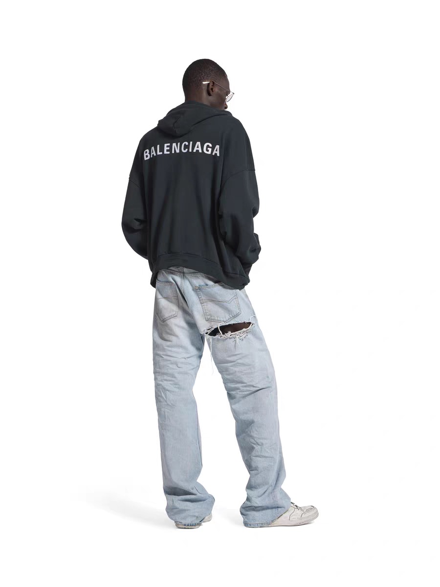 BALENCIAGA 발렌시아가 FW2023 로고 자수 후드티 2