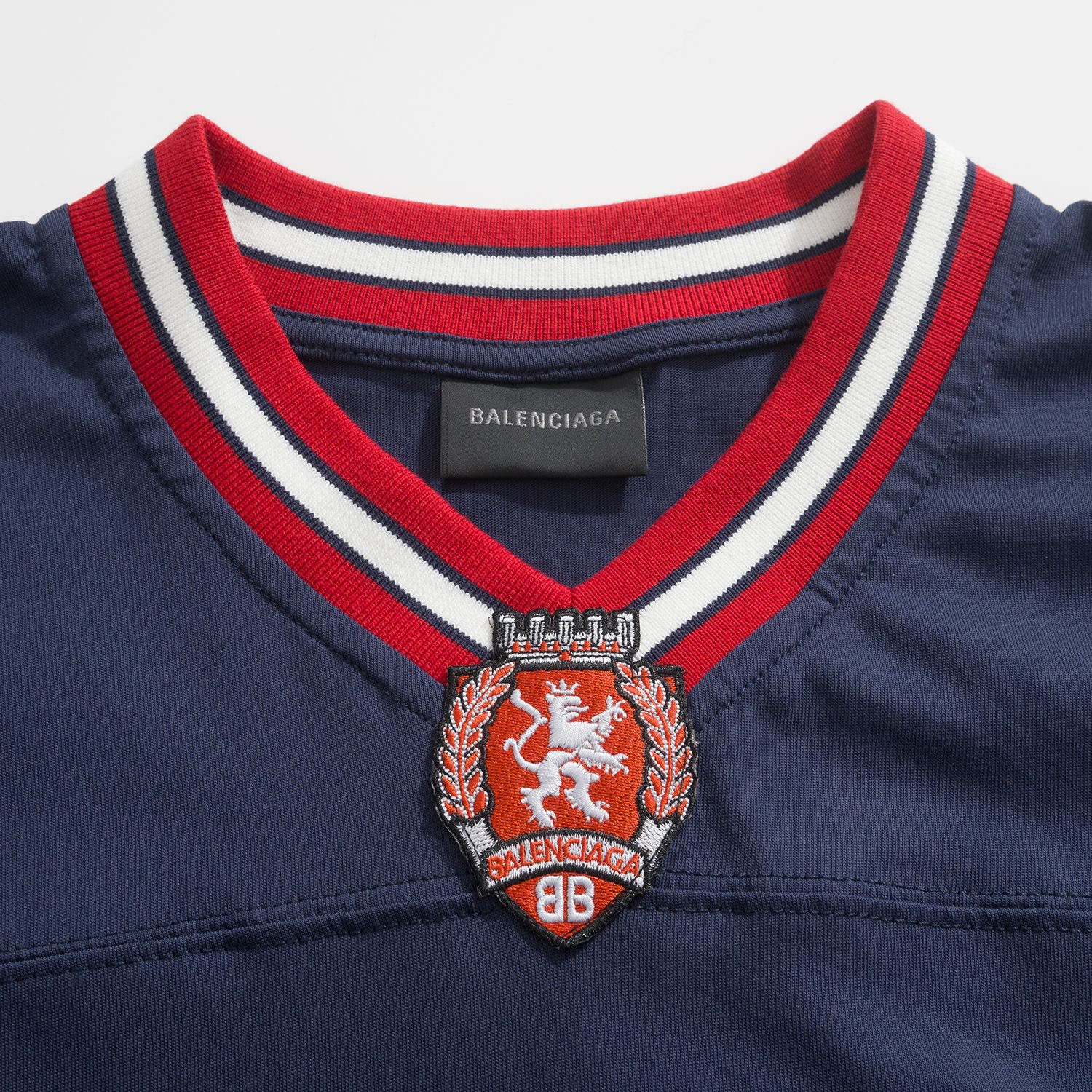 BALENCIAGA 발렌시아가 FW2023 V넥 긴팔 티셔츠 9