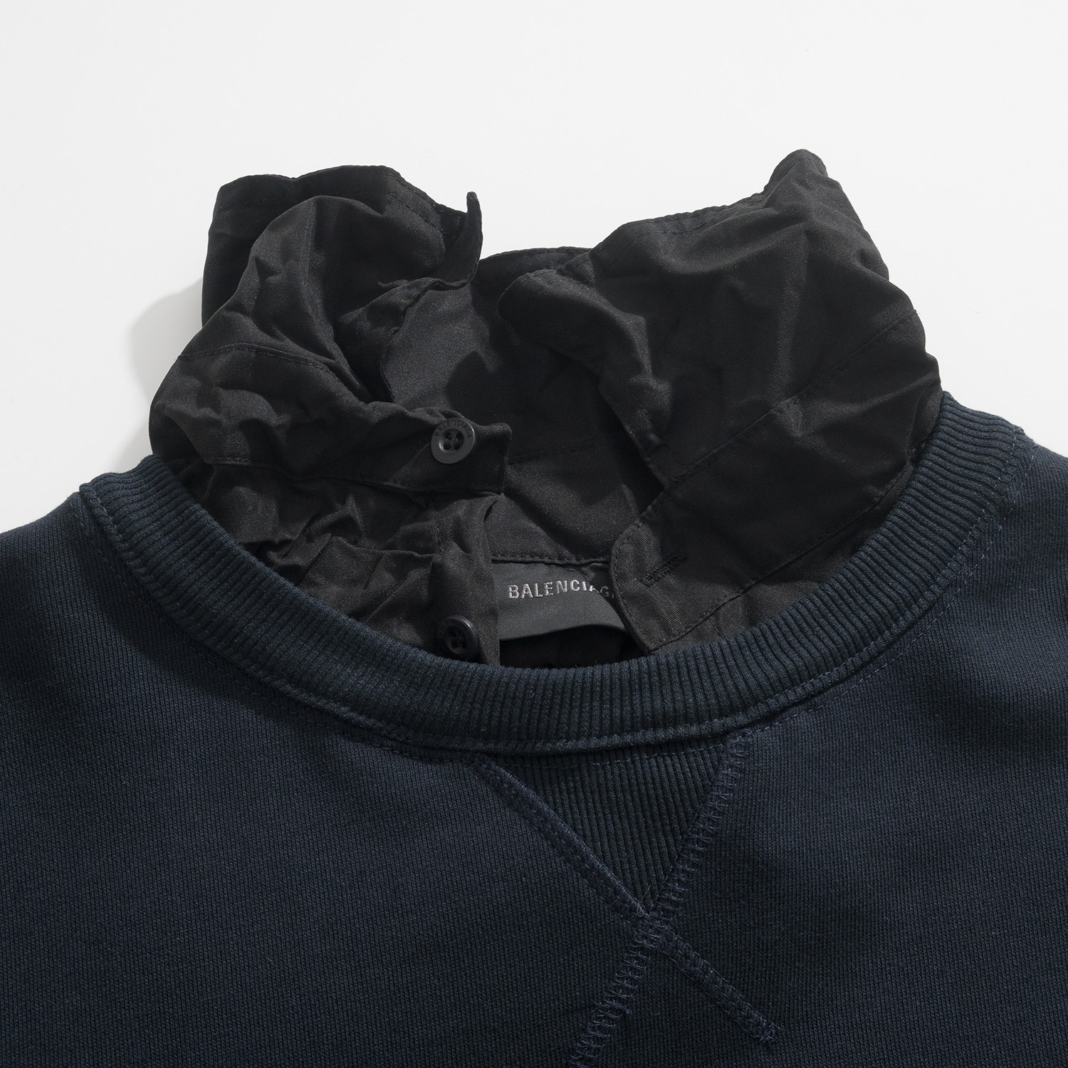 BALENCIAGA 발렌시아가 FW2023 자수 디테일 스웨트셔츠 7