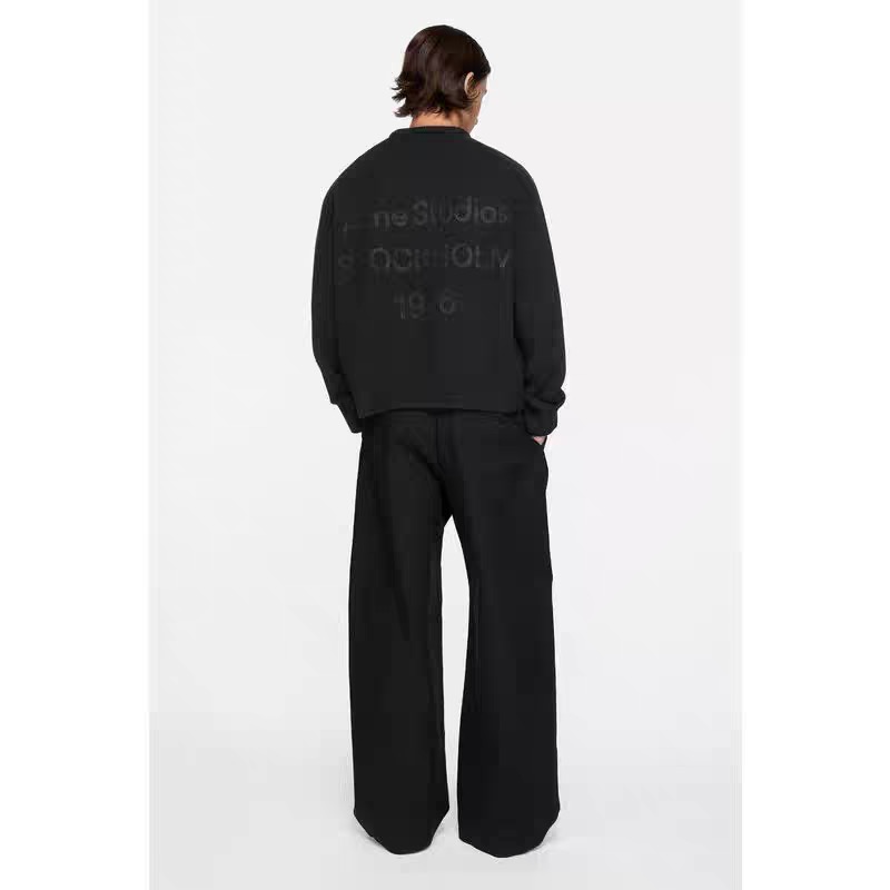 ACNE STUDIOS 아크네 스튜디오 FW2023 로고 프린트 울 스웨터 2