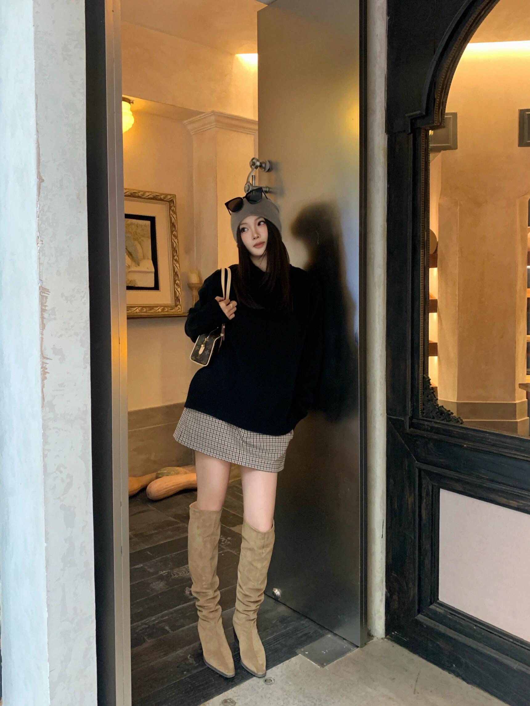 ACNE STUDIOS 아크네 스튜디오 FW2023 로고 프린트 울 스웨터 5