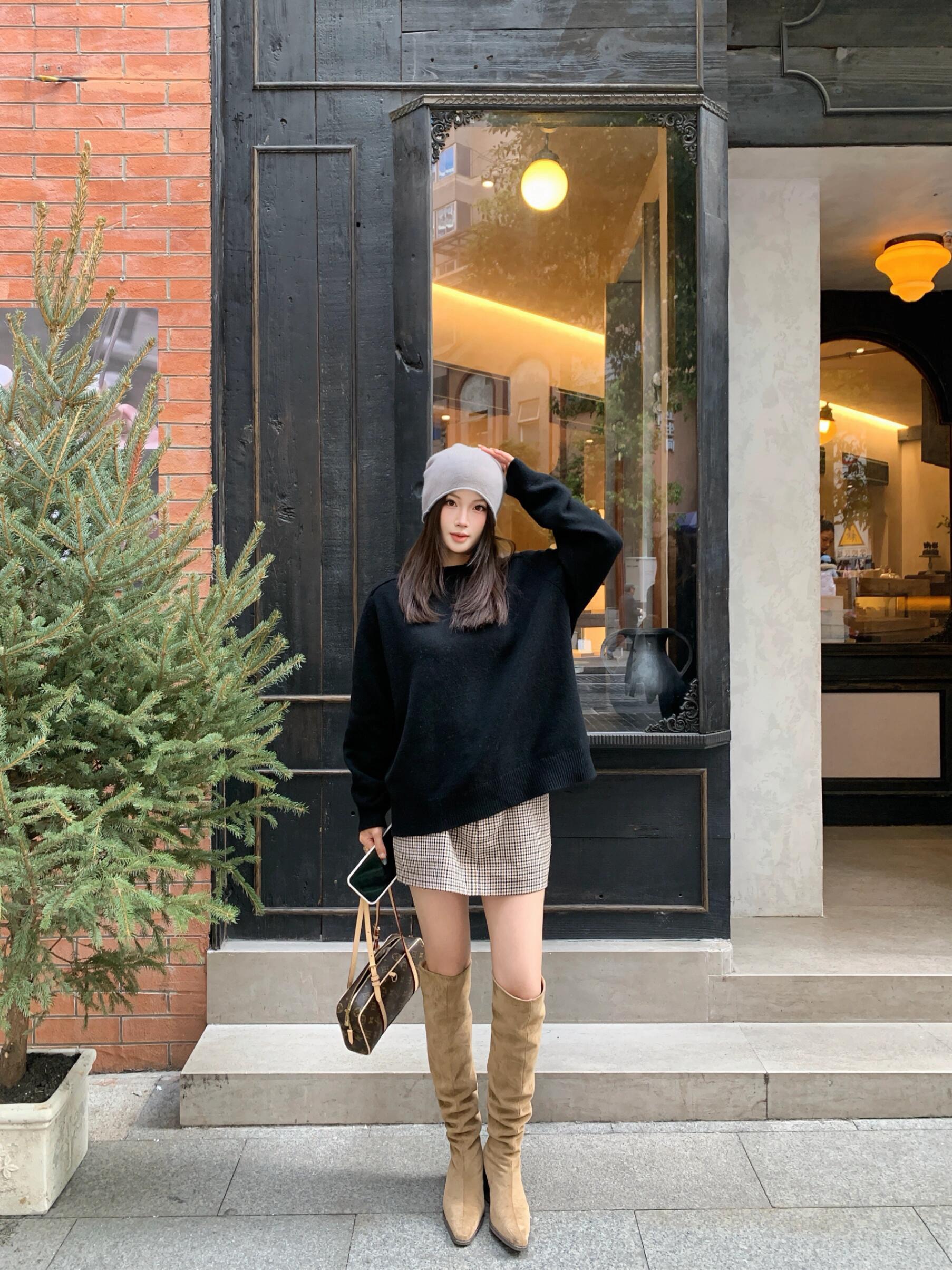 ACNE STUDIOS 아크네 스튜디오 FW2023 로고 프린트 울 스웨터 6