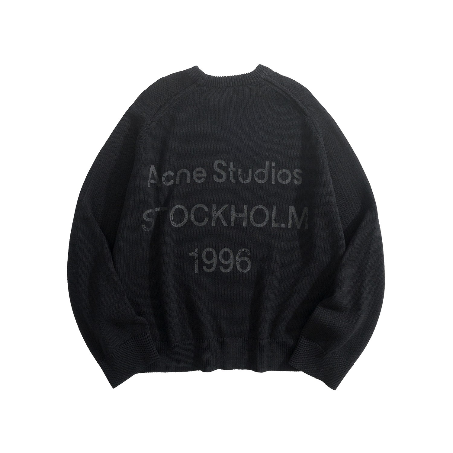 ACNE STUDIOS 아크네 스튜디오 FW2023 로고 프린트 울 스웨터 9