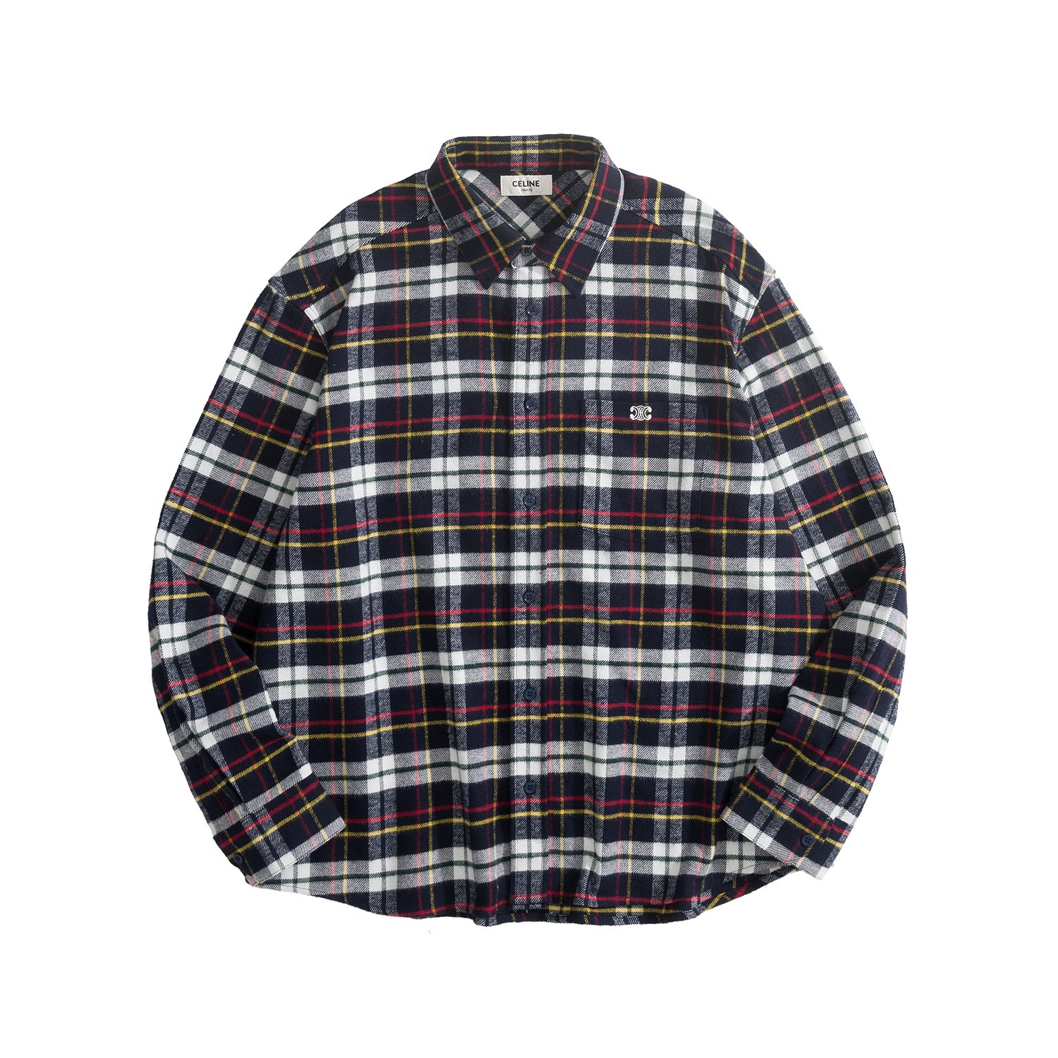 CELINE 셀린느 FW2023 체크 패턴 셔츠 7