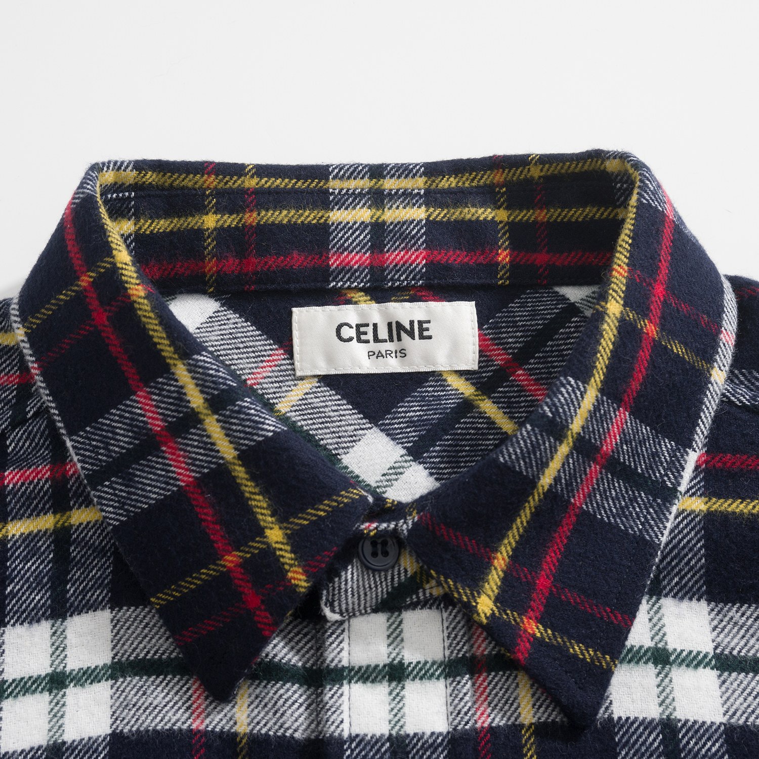 CELINE 셀린느 FW2023 체크 패턴 셔츠 9