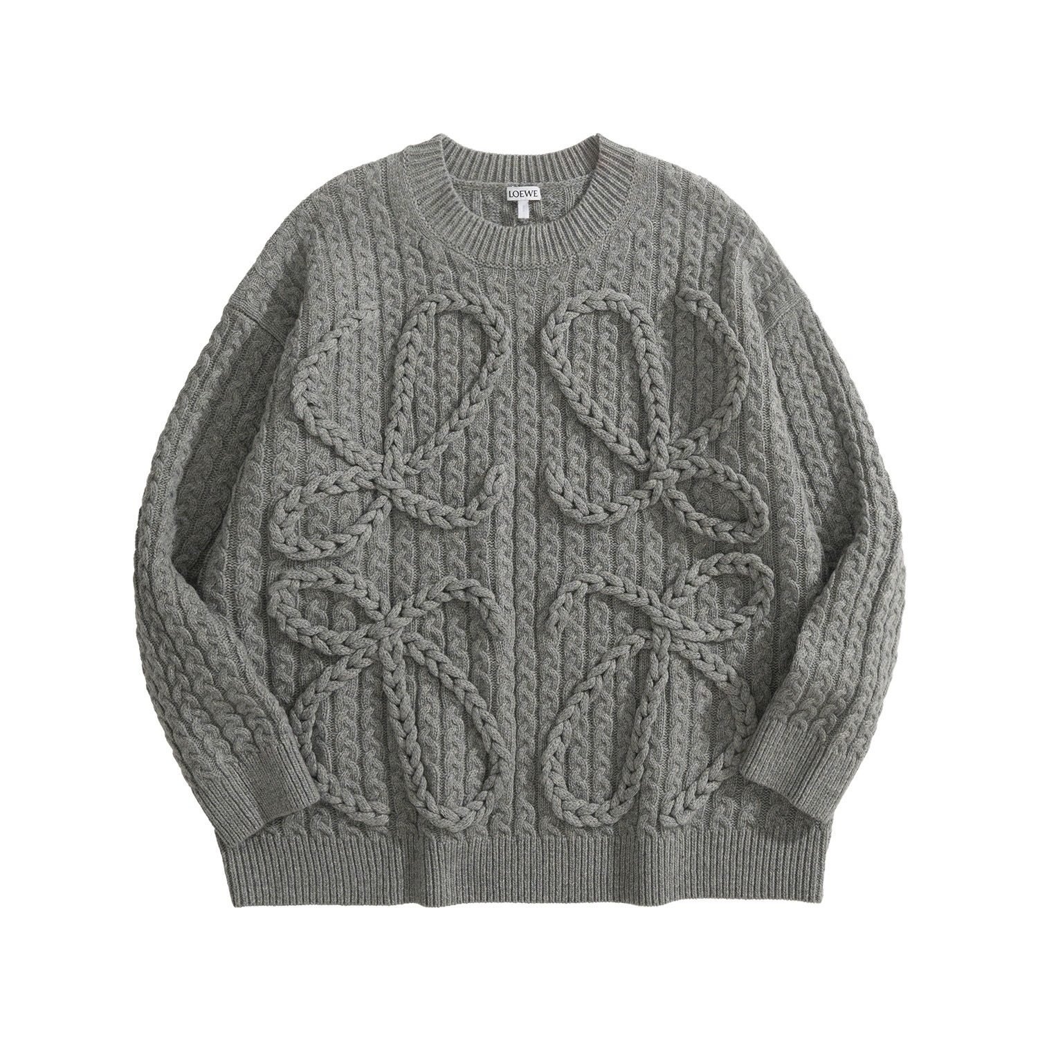 LOEWE 로에베 2025FW 케이블 니트 스웨터 10
