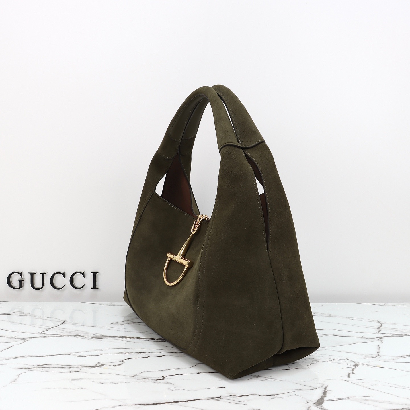 GUCCI 구찌 소프트비트 대형 숄더백 46cm 2